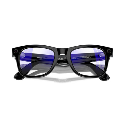 Ray-Ban x Meta Wayfarer 2.0 Smartglasses Black Clear