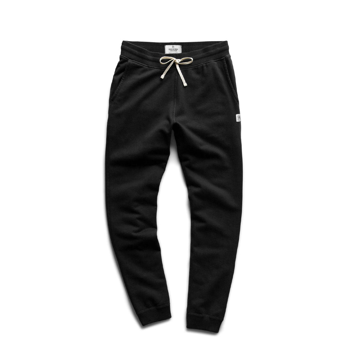 Reigning Champ Midweight Slim Sweatpant Black
