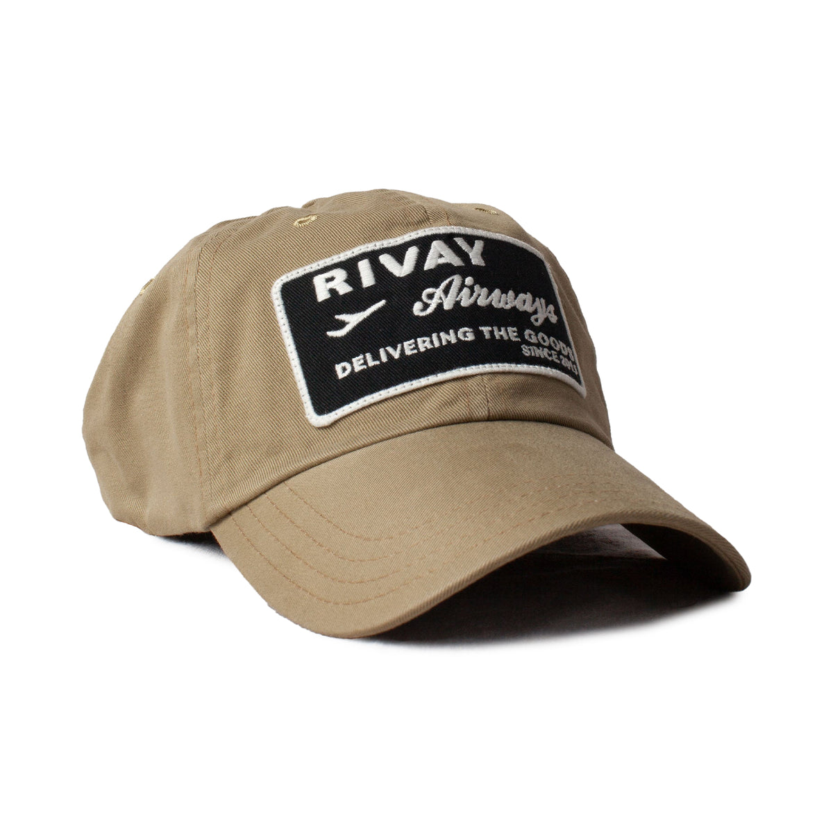 Rivay Airways Hat in Khaki Khaki One Size