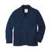 Rivay Cliff Indigo Dobby Shawl Jacket in Dark Wash - Dark Wash