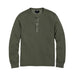 Rivay Gibson Waffle Henley in Field - Field