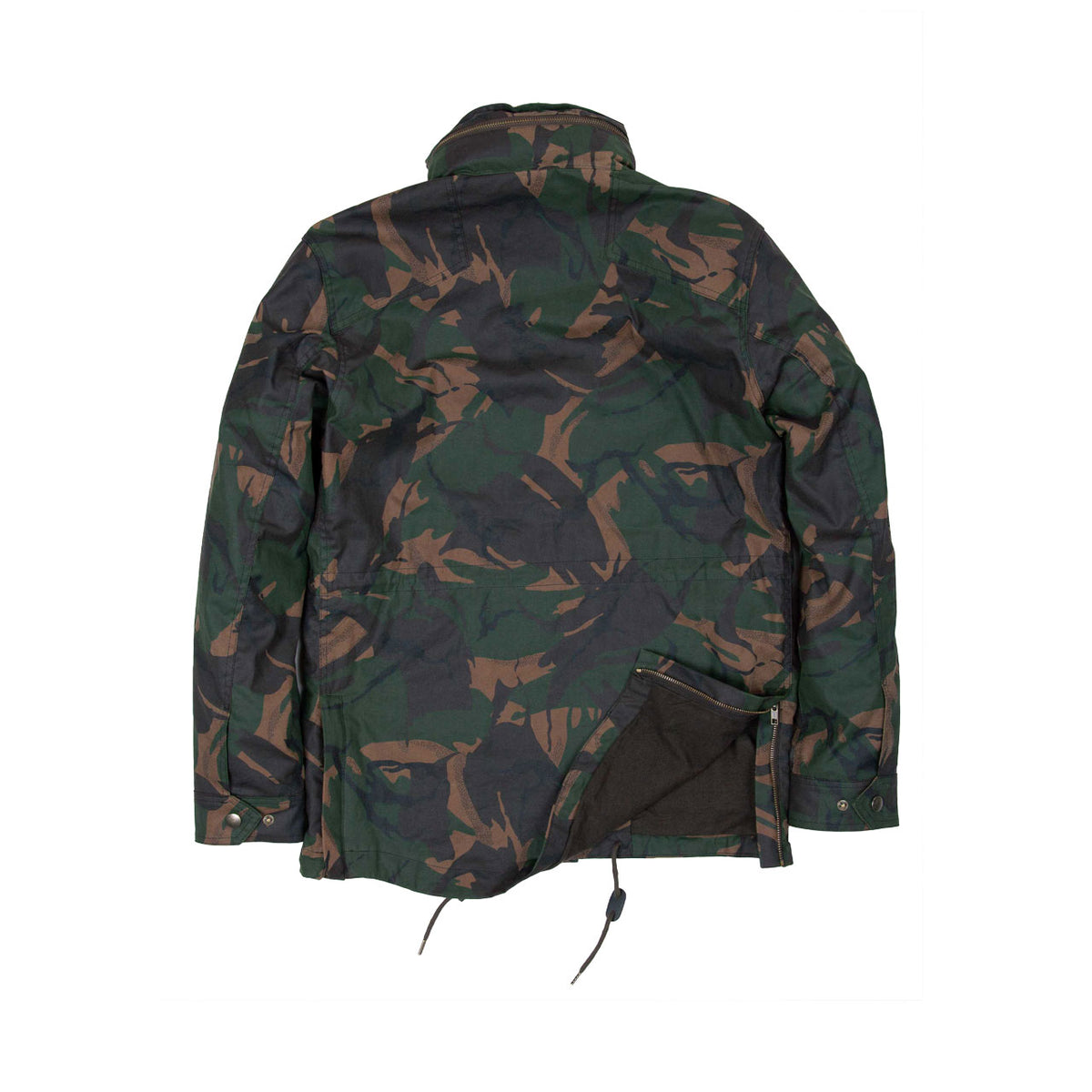 Rivay Waxed Cotton Camo Field Jacket