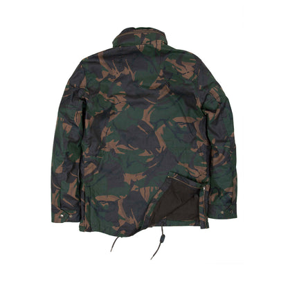 Rivay Waxed Cotton Camo Field Jacket