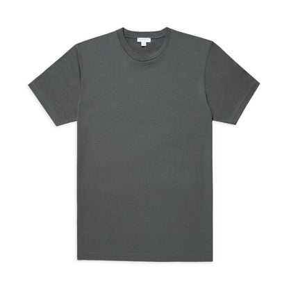 Sunspel Riviera T-Shirt Drill Green