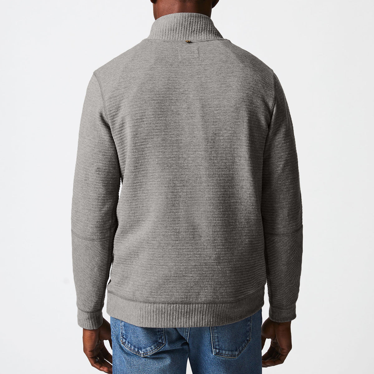 Billy Reid Quilted Half Zip