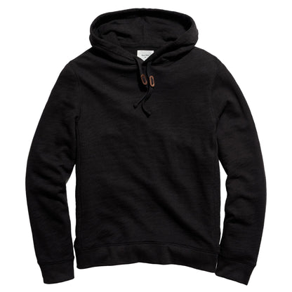 Billy Reid French Terry Hoodie Pullover Black