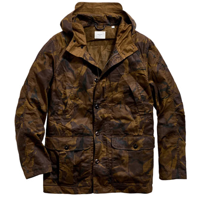 Billy Reid Waxed Lodge Jacket Multi