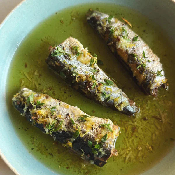 Fishwife Sardines with Preserved Lemon