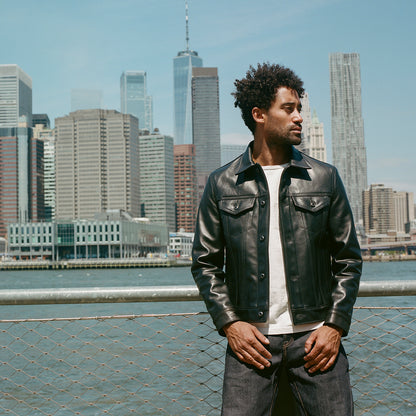Schott Cowhide Jean Style Jacket