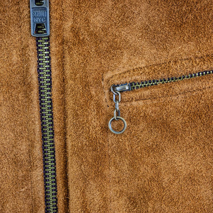 Schott Perfecto Unlined Rough Out Leather Jacket