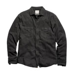 Billy Reid Herringbone Scout Shirt - Grey