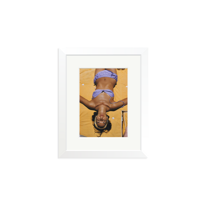 Slim Aarons 'Bianca Volpato' White Small