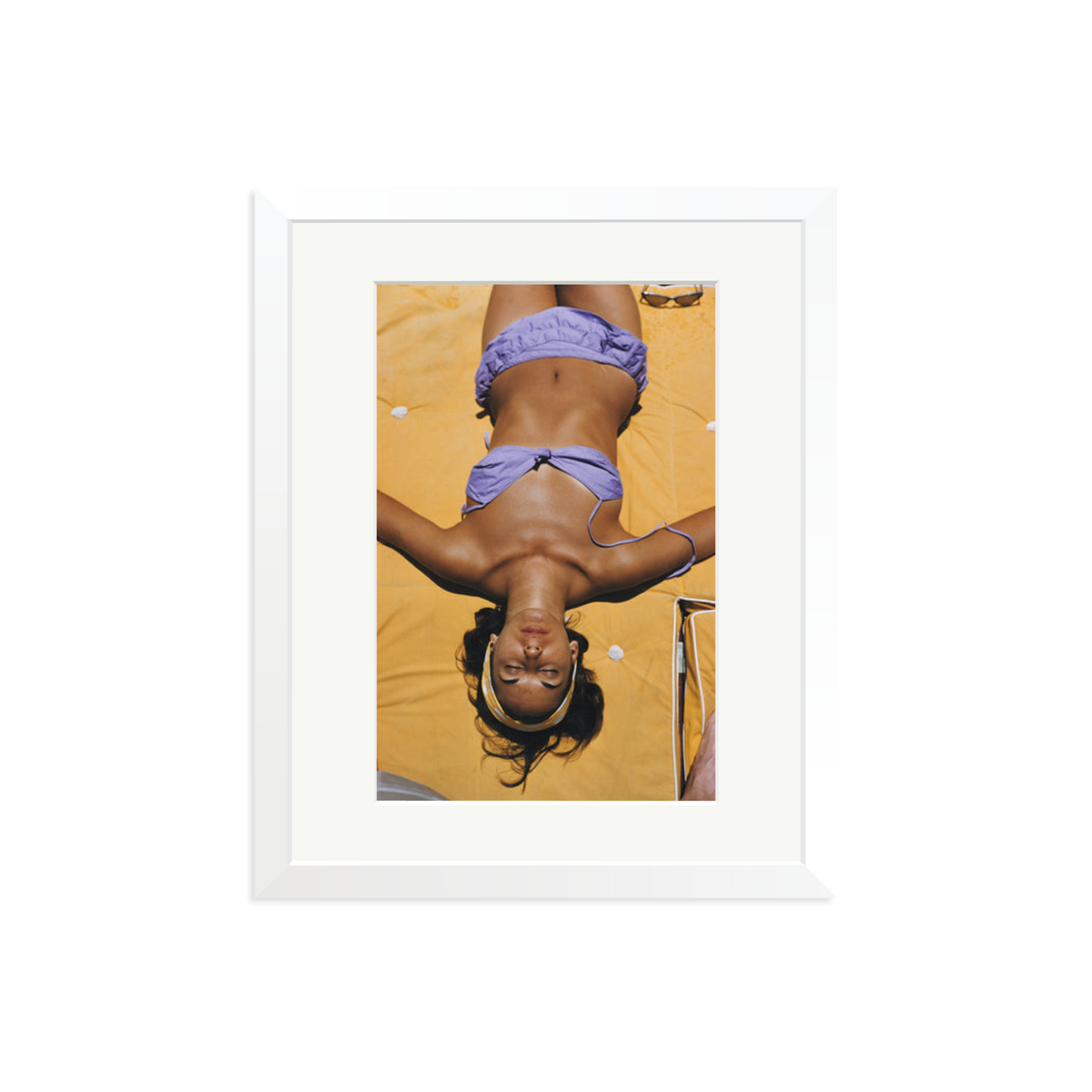 Slim Aarons 'Bianca Volpato' White Medium
