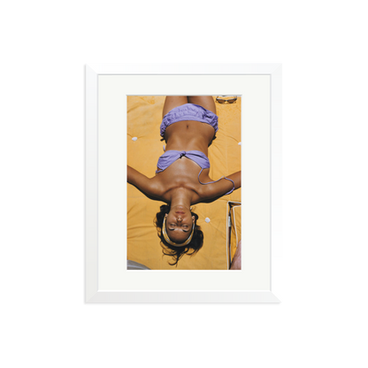 Slim Aarons 'Bianca Volpato' White Medium