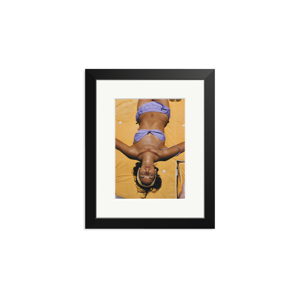 Slim Aarons 'Bianca Volpato' Black Small