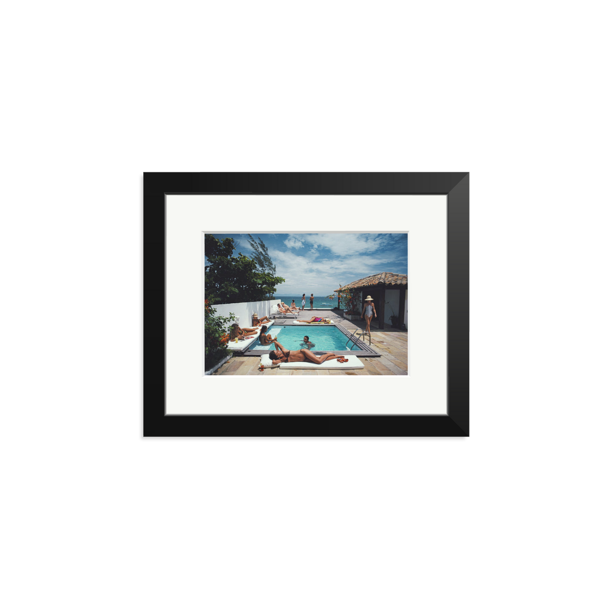 Slim Aarons 'Buzios' Black Small