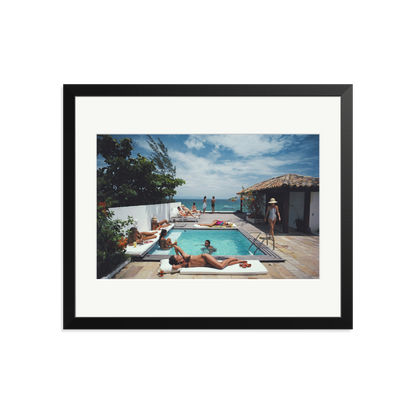 Slim Aarons 'Buzios' Black Large