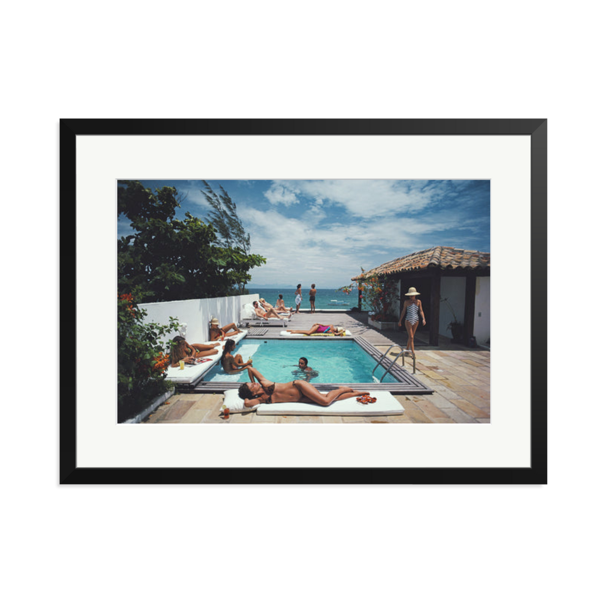 Slim Aarons 'Buzios' Black XL
