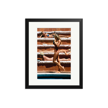 Slim Aarons 'Catherine Wilke' Black Medium