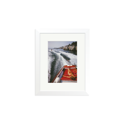 Slim Aarons 'Leisure In Antibes' White Small