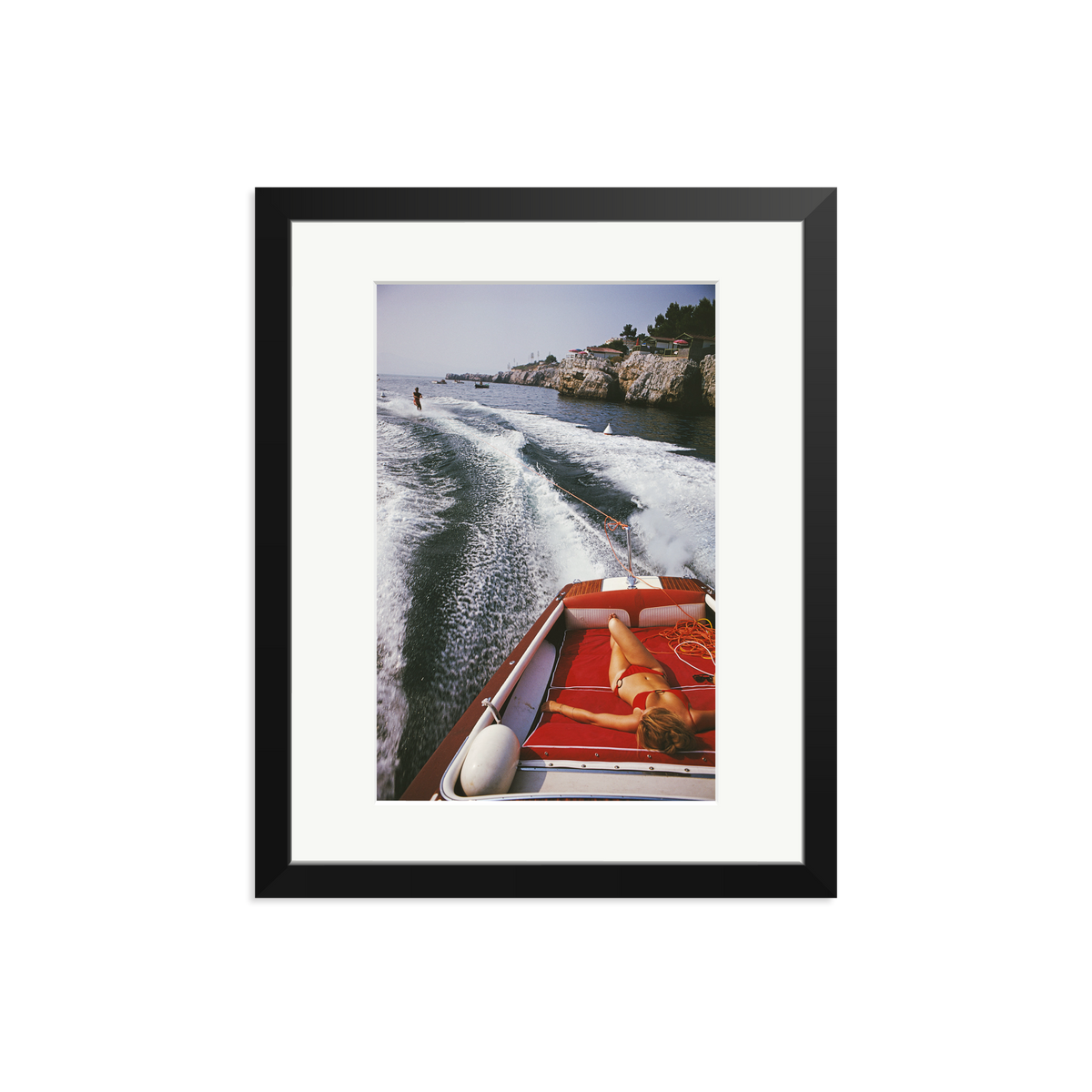 Slim Aarons 'Leisure In Antibes' Black Medium