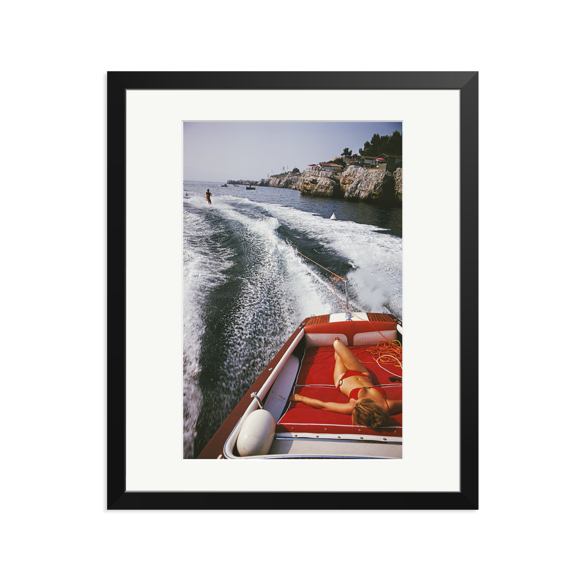Slim Aarons 'Leisure In Antibes' Black Large