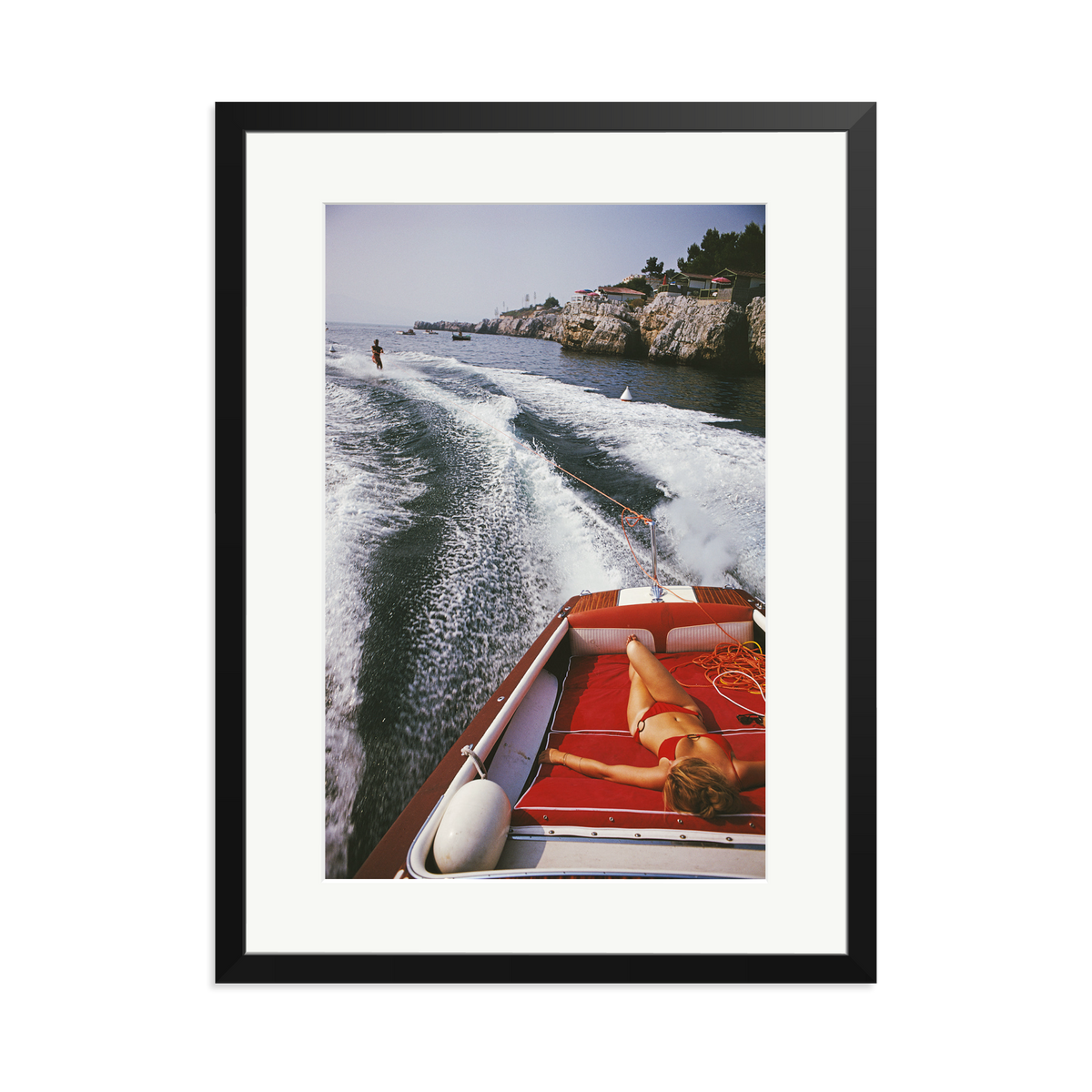 Slim Aarons 'Leisure In Antibes' Black XL