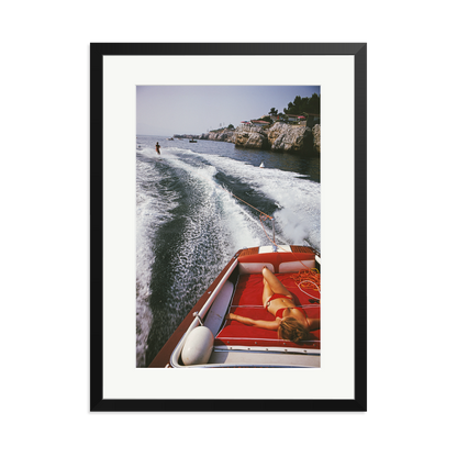 Slim Aarons 'Leisure In Antibes' Black XL