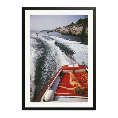 Slim Aarons 'Leisure In Antibes' Black XXL