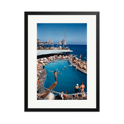 Slim Aarons 'Marina Piccola' Black XL