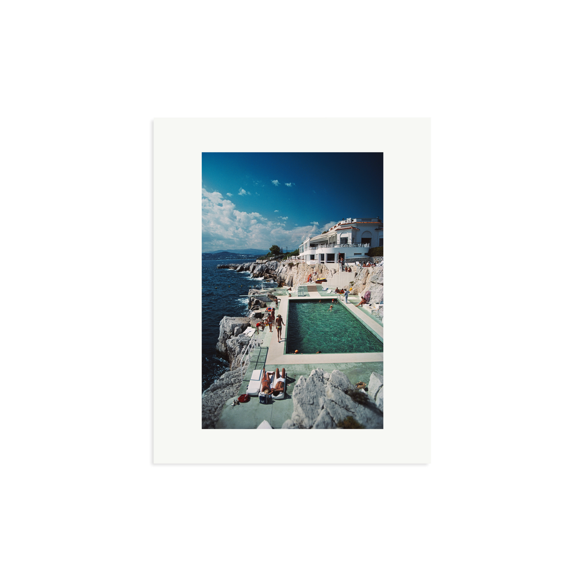Slim Aarons 'Pool Hotel du Cap Eden-Roc' Print Only Medium