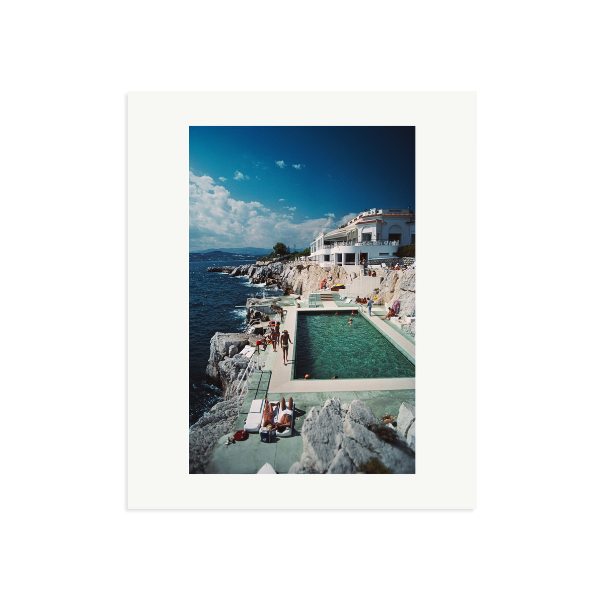 Slim Aarons 'Pool Hotel du Cap Eden-Roc' Print Only Large