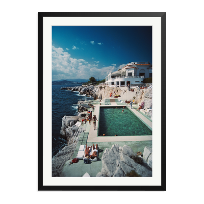 Slim Aarons 'Pool Hotel du Cap Eden-Roc' Black XXL