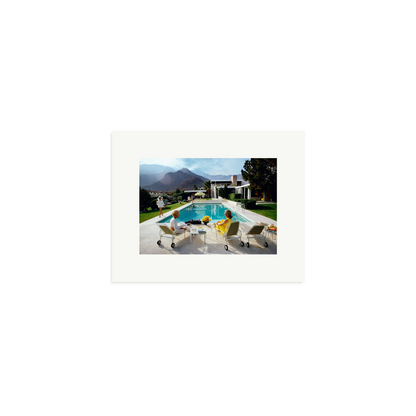 Slim Aarons 'Poolside Gossip' Print Only Small