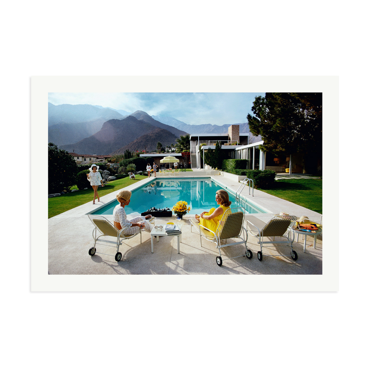 Slim Aarons 'Poolside Gossip' Print Only XXL