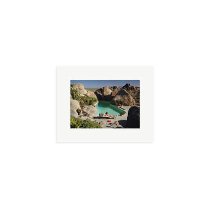 Slim Aarons 'Sunbathing In Arizona' Print Only Small