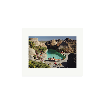 Slim Aarons 'Sunbathing In Arizona' Print Only Medium