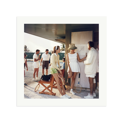 Slim Aarons 'Tennis in the Bahamas' Print Only XL