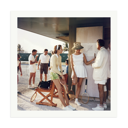 Slim Aarons 'Tennis in the Bahamas' Print Only XXL