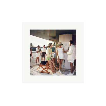 Slim Aarons 'Tennis in the Bahamas' Print Only Medium