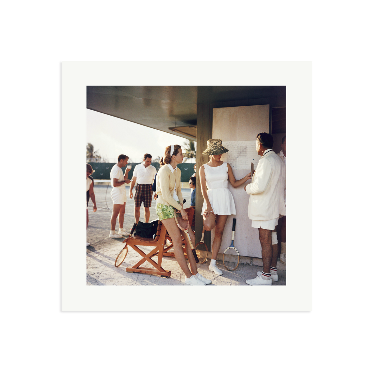 Slim Aarons 'Tennis in the Bahamas' Print Only Large