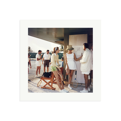 Slim Aarons 'Tennis in the Bahamas' Print Only Large