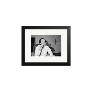 Jack Nicholson Framed Print Black Small