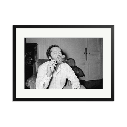 Jack Nicholson Framed Print Black XL
