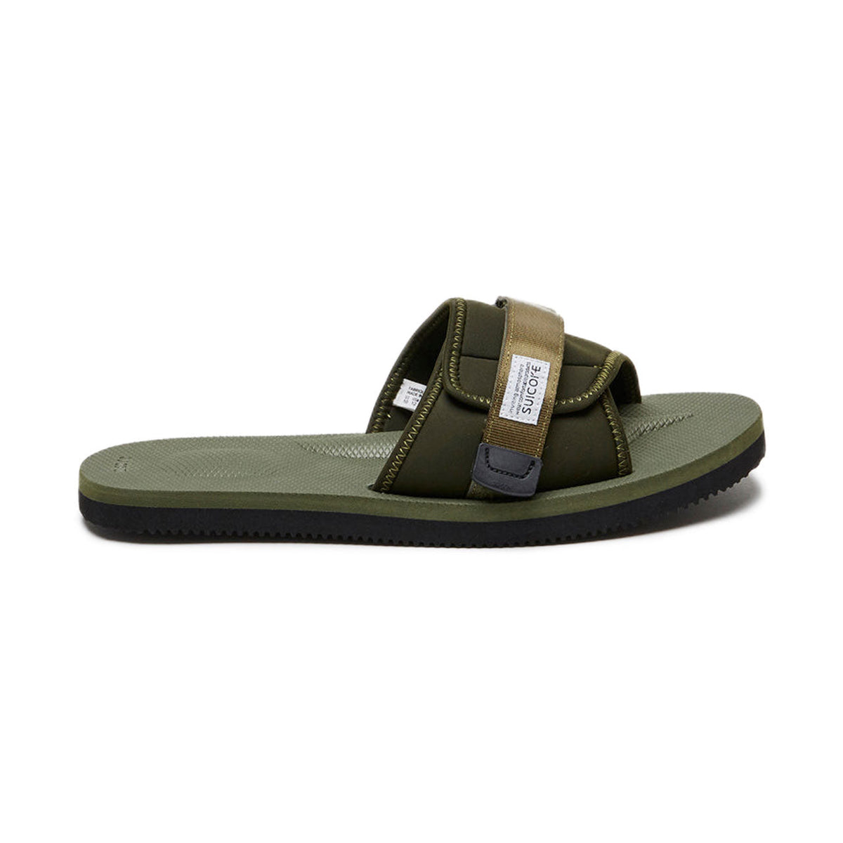 Suicoke Padri Sandals Olive Black