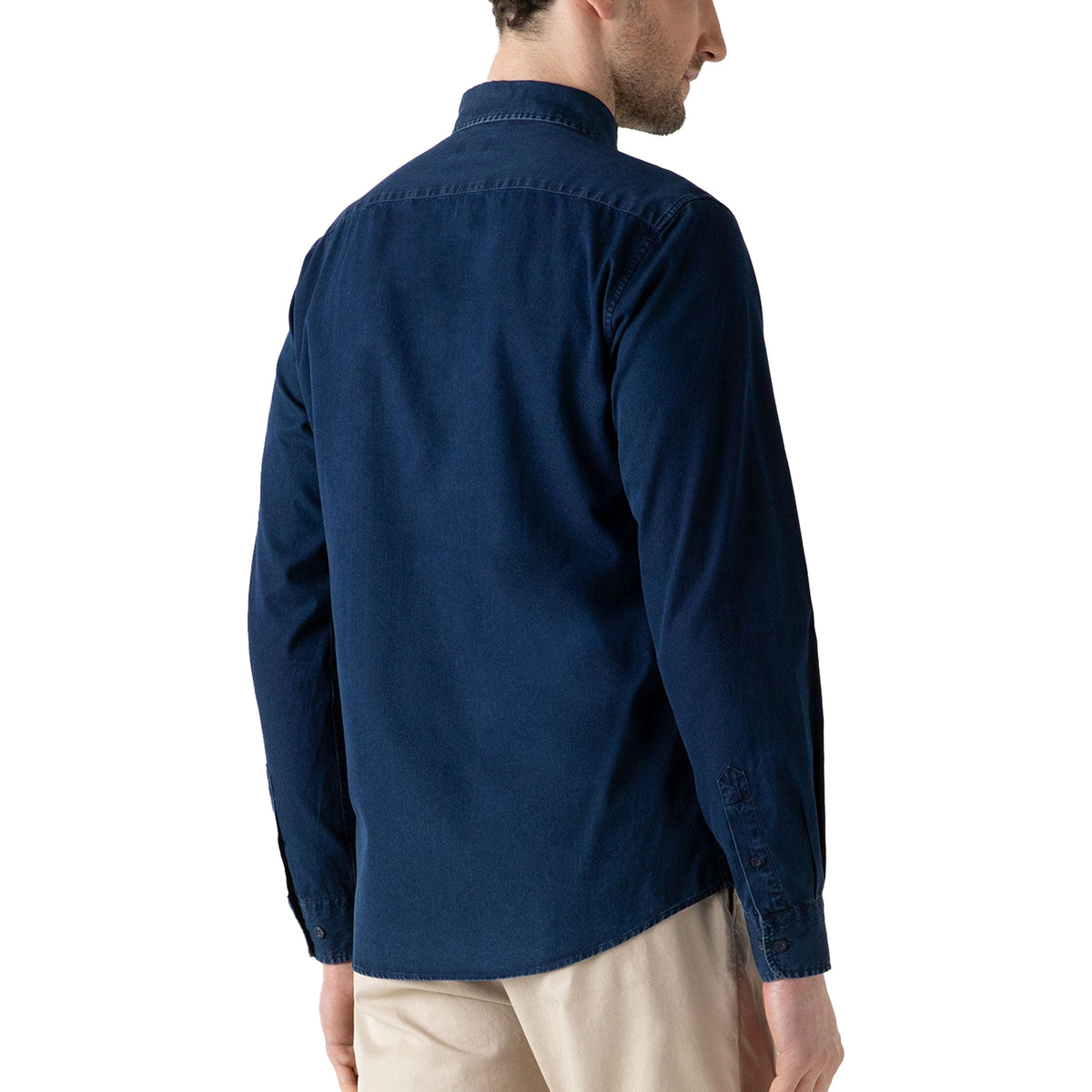 Sunspel Indigo Denim Shirt
