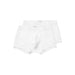 Sunspel Stretch Cotton Trunks Twinpack - White