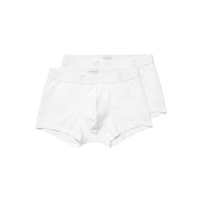 Sunspel Stretch Cotton Trunks Twinpack White