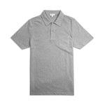 Sunspel Riviera Polo - Ltd. Edition Grey Melange