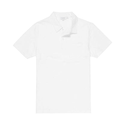 Sunspel Riviera Polo White